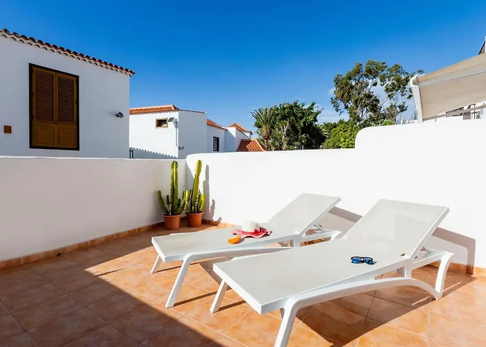 דירה Paraiso Royal, Sunny Terrace Pool פלאייה דה לאס אמריקס