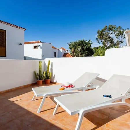 Apartmán Paraiso Royal, Sunny Terrace Pool Playa de las Americas (Tenerife)